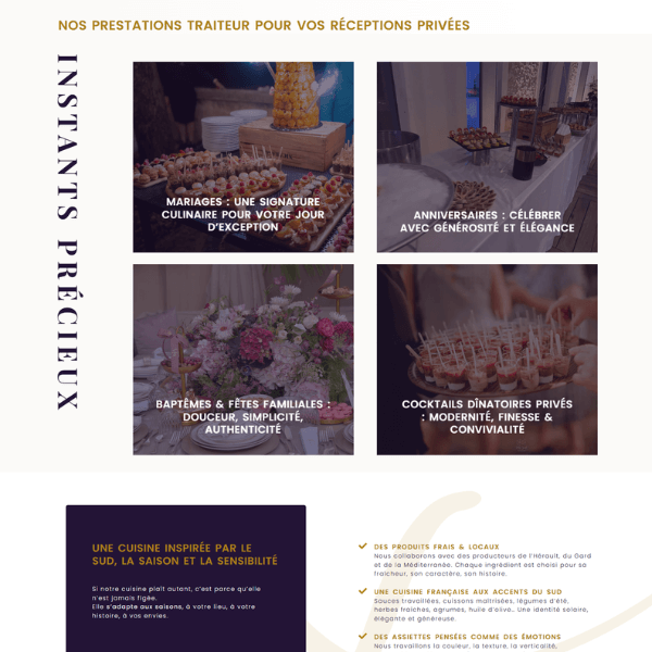 site web traiteur montpellier